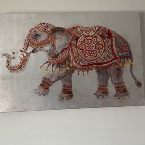Indian Elephant Painting